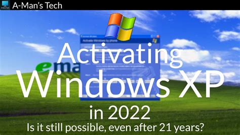 Activating windows xp in 2020